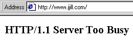 J.Jill's server is too busy