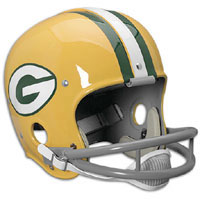 Vintage Packers helmet