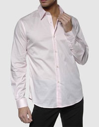 Pink Costume National Homme Dress Shirt