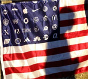 US corporate flag